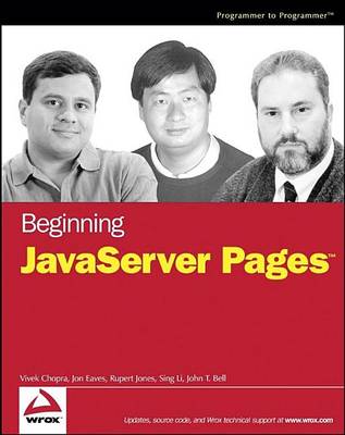 Book cover for Beginning JavaServer Pages