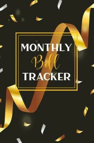 Cover of Monthly Bill Tracker