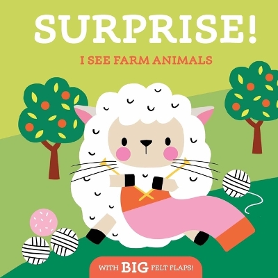 Cover of Surprise! I See Farm Animals