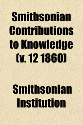 Book cover for Smithsonian Contributions to Knowledge Volume 5