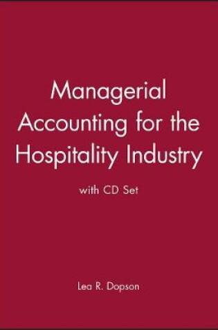 Cover of Managerial Accounting for the Hospitality Industry with CD Set