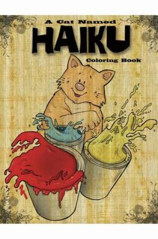 Cover of A Cat Named Haiku - Coloring Book