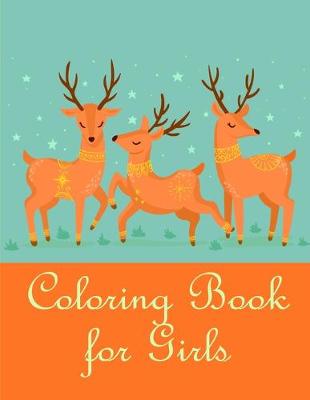 Book cover for Coloring Book For Girls