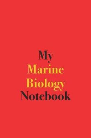Cover of My Marine Biology Notebook
