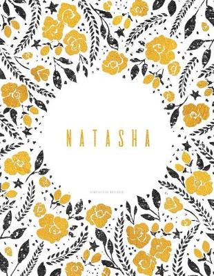 Book cover for Natasha. Composition Notebook