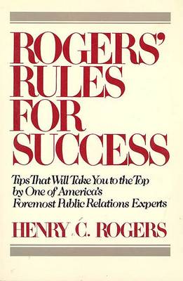 Book cover for Rogers' Rules for Success / Henry C. Rog