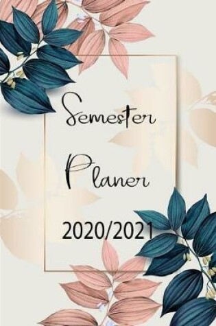 Cover of Semester Planer 2020 / 2021