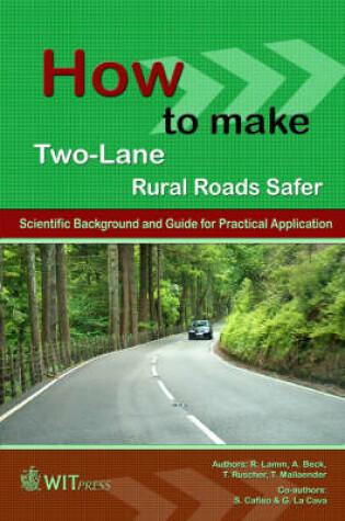 Cover of How to Make Two-Lane Rural Roads Safer