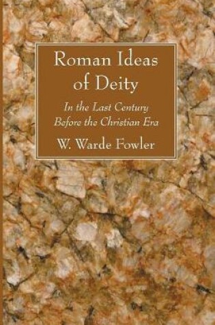 Cover of Roman Ideas of Deity