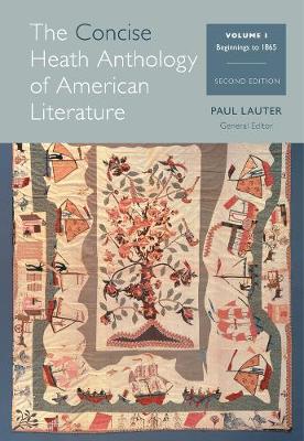 Book cover for The Concise Heath Anthology of American Literature, Volume 1