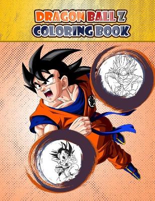 Book cover for Dragon Ball Z Coloring Book