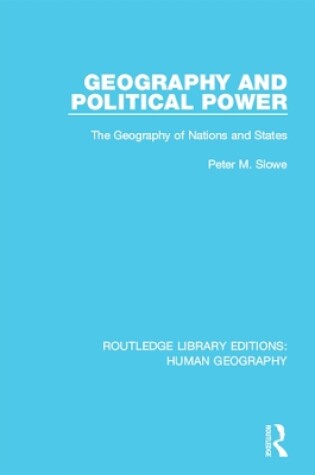 Cover of Geography and Political Power