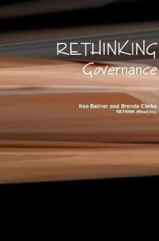 Cover of RETHINKING Governance