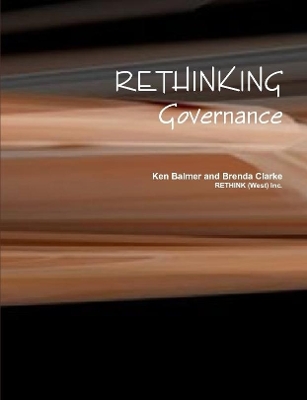 Book cover for RETHINKING Governance