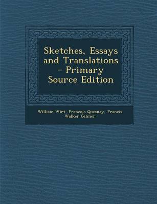 Book cover for Sketches, Essays and Translations