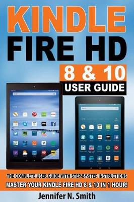 Book cover for Kindle Fire HD 8 & 10 User Guide