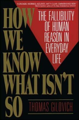 Cover of How We Know What Isn't So