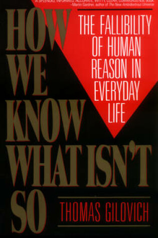 Cover of How We Know What Isn't So