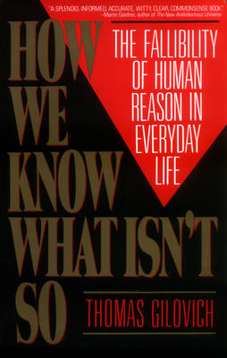 Book cover for How We Know What Isn't So