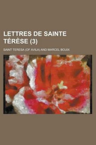 Cover of Lettres de Sainte Terese (3)