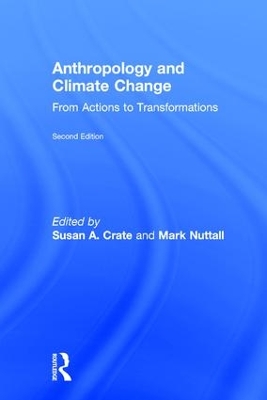 Book cover for Anthropology and Climate Change