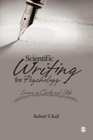 Cover of Scientific Writing for Psychology