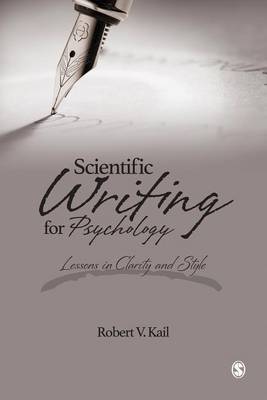 Book cover for Scientific Writing for Psychology