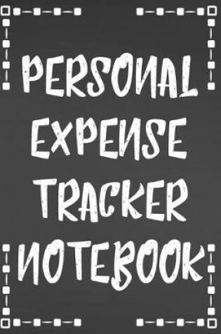 Cover of Personal Expense Tracker Notebook
