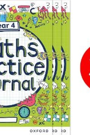 Cover of White Rose Maths Practice Journals Year 4 Workbooks: Pack of 30