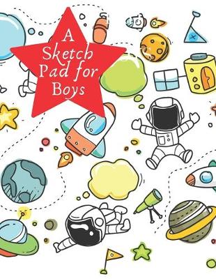 Book cover for A Sketch Pad for Boys