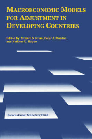 Cover of Macroeconomic Models for Adjustment in Developing Countries