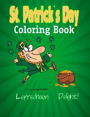 Book cover for St Patrick's Day Coloring Book