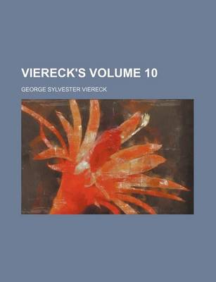 Book cover for Viereck's Volume 10