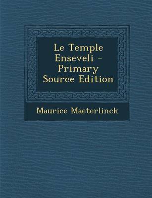 Book cover for Le Temple Enseveli