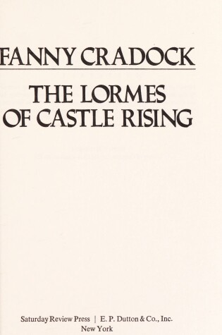 Cover of The Lormes of Castle Rising