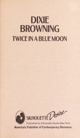Book cover for Twice In A Blue Moon