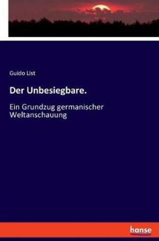 Cover of Der Unbesiegbare.