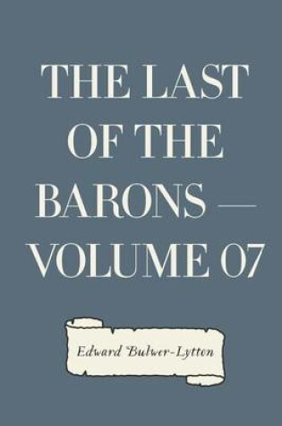 Cover of The Last of the Barons - Volume 07