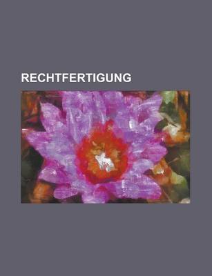 Book cover for Rechtfertigung