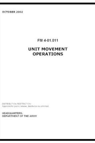 Cover of FM 4-01.011 Unit Movement Operations