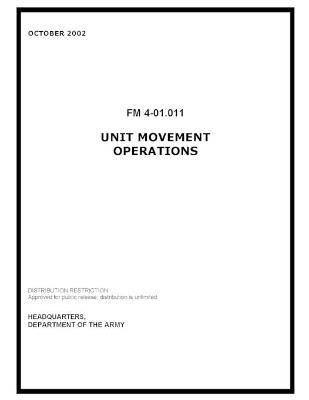 Book cover for FM 4-01.011 Unit Movement Operations