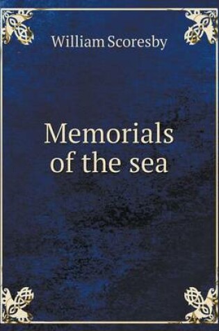 Cover of Memorials of the sea