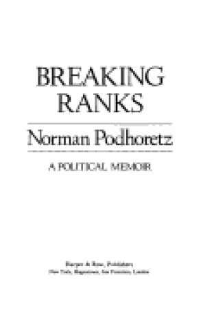 Cover of Breaking Ranks