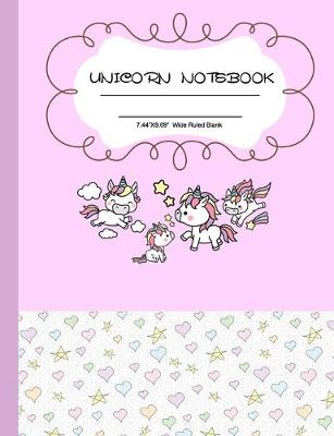 Book cover for Unicorn Notebook