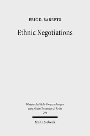 Cover of Ethnic Negotiations