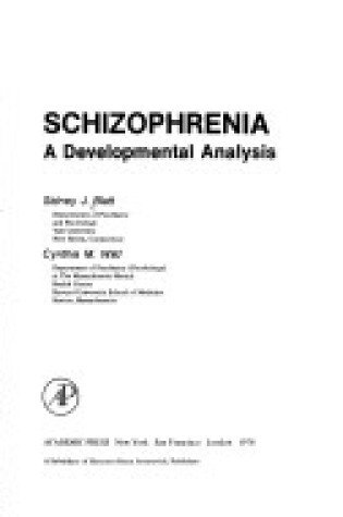 Cover of Schizophrenia