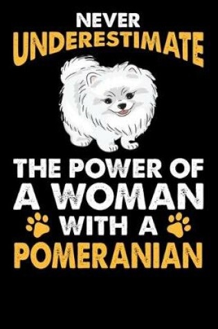 Cover of Never Underestimate The Power Of A Woman With A Pomeranian