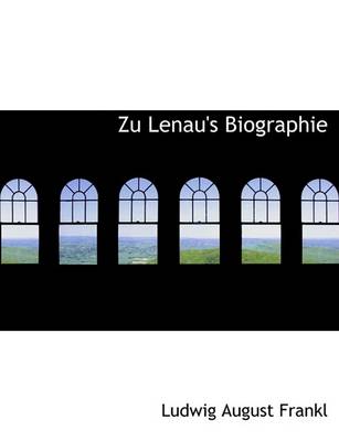 Book cover for Zu Lenau's Biographie