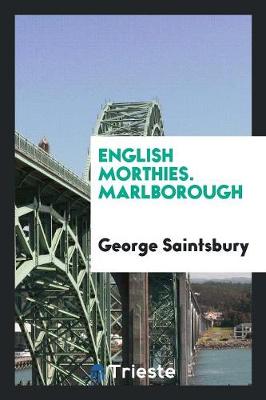 Book cover for English Morthies. Marlborough