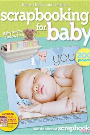 Cover of Better Homes and Gardens Let's Start Scrapbooking for Baby